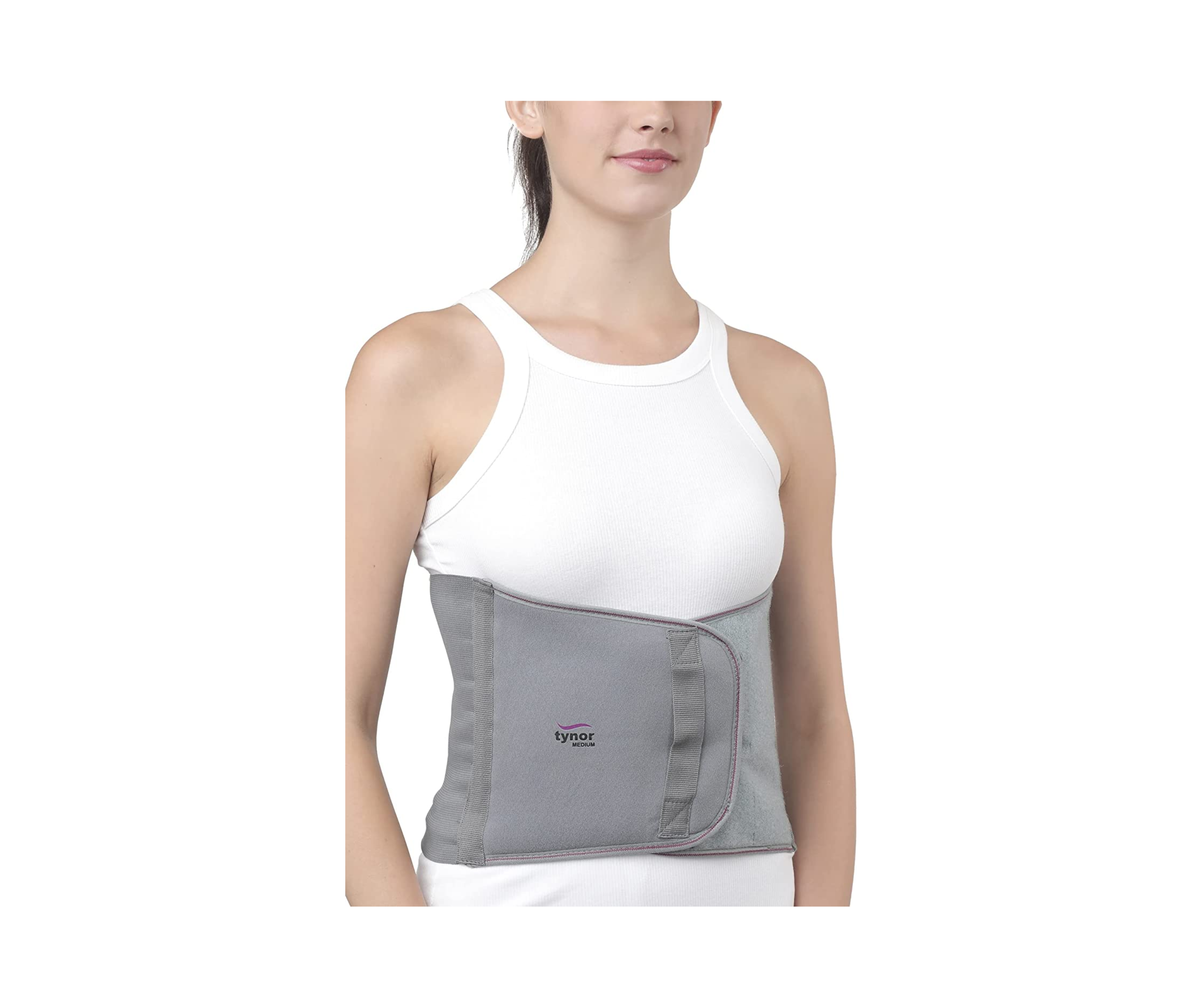 Pharmeasy Abdominal Binder / Waist Trimmer 8 - Supports Back - Gives  Slimmer Look - Universal